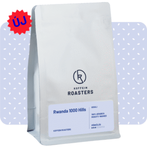 Rwanda 1000 Hills - világos pörkölésű, arabica szemes kávé