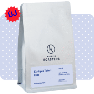Ethiopia Taferi Kela - világos pörkölésű, arabica szemes kávé