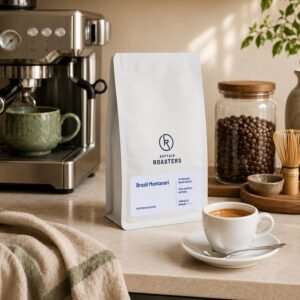 Brazil Montanari - közepes pörkölésű, arabica szemes kávé