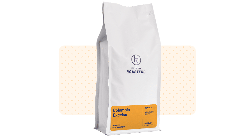 Colombia Excelso világos pörkölésű szemes kávé