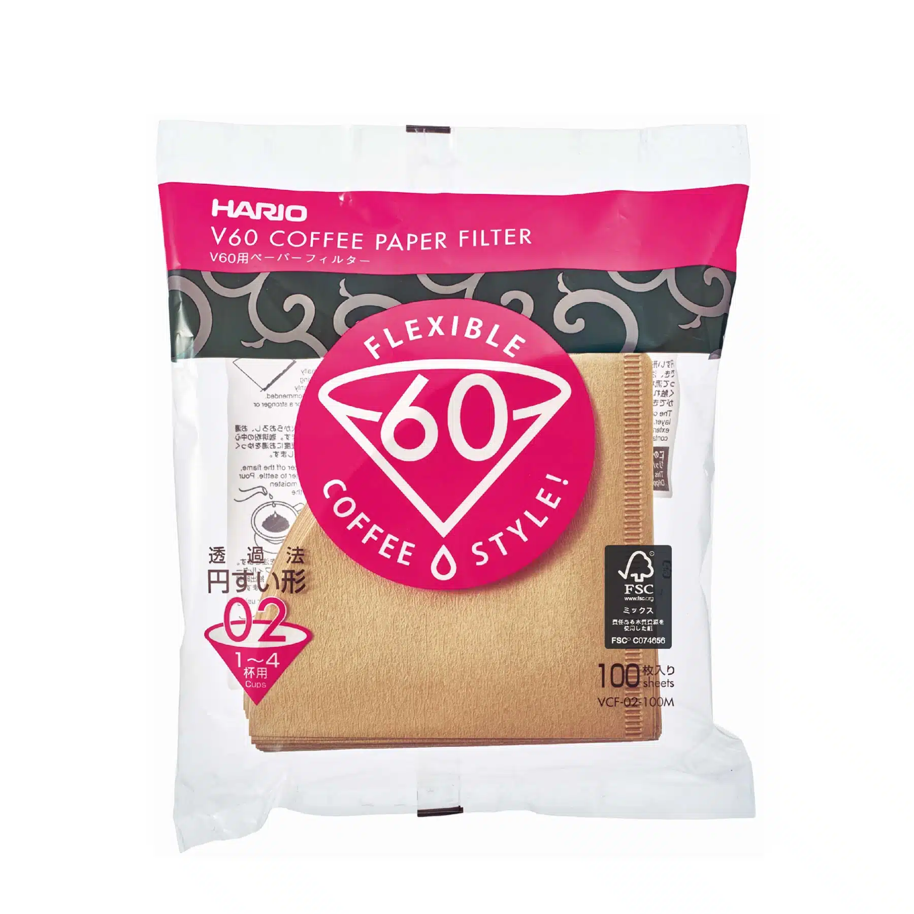 v60 papírfilter 100